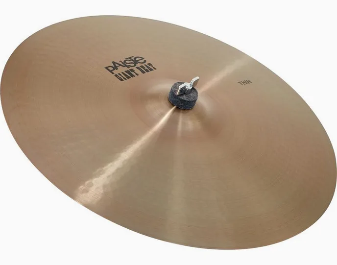 Paiste 18" Giant Beat Thin Crash, vue de près, de face