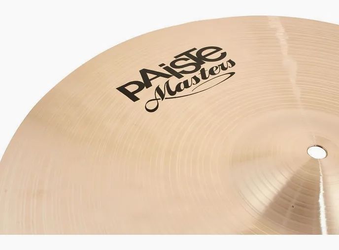 Paiste 18" Masters Dark Crash, vue de dessus, photo 3