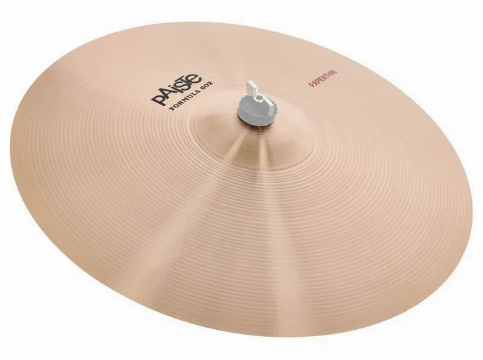Paiste 18" Paperthin Crash 602 Series, vue de face