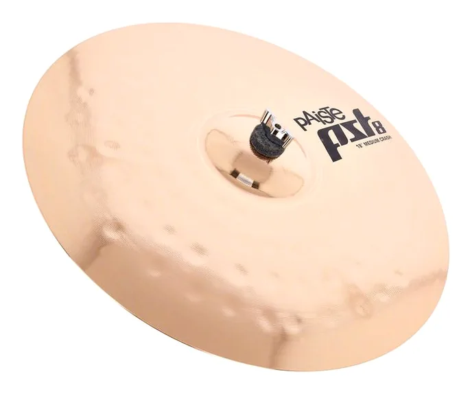 Paiste 18" PST8 Reflector Med. Crash, sur fond neutre