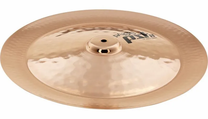 Paiste 18" PST8 Reflector Rock China, vue de trois quarts, photo 3