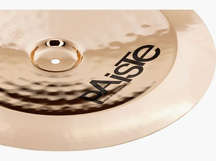 Paiste 18" PST8 Reflector Rock China, vue de trois quarts, photo 4