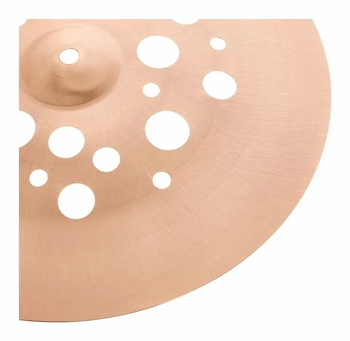 Paiste 18" PSTX Swiss Flanger Crash, vue de profil, photo 4