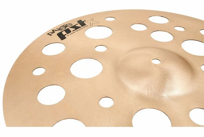Paiste 18" PSTX Swiss Medium Crash, vue de dessus, photo 3