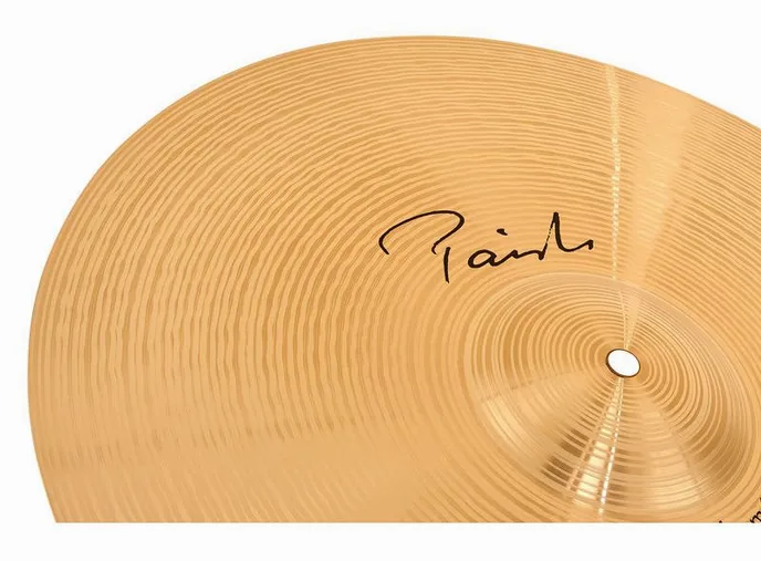 Paiste 18" Signature Fast Med. Crash, vue de profil, photo 3