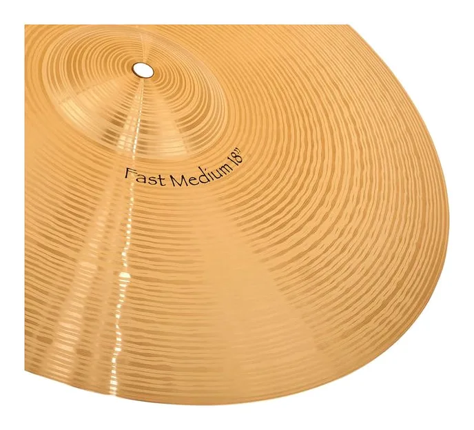 Paiste 18" Signature Fast Med. Crash, vue de dessus, photo 4