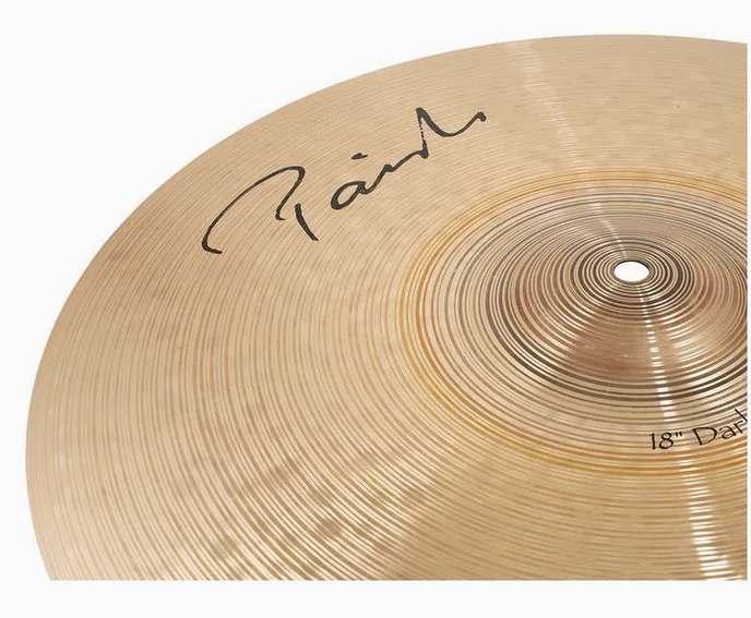 Paiste 18" Signature Dark Energy MK1, vue de dessus, photo 3