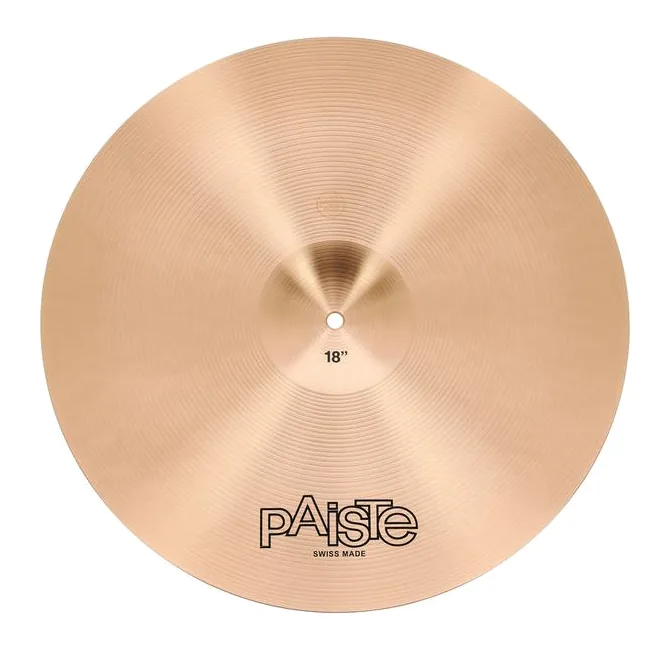 Paiste 18" Thin Crash 602 Series, vue de trois quarts, photo 2