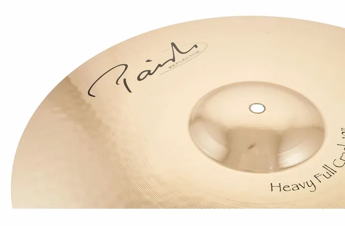 Paiste 19" Reflector Heavy Full Crash, vue de près, photo 3