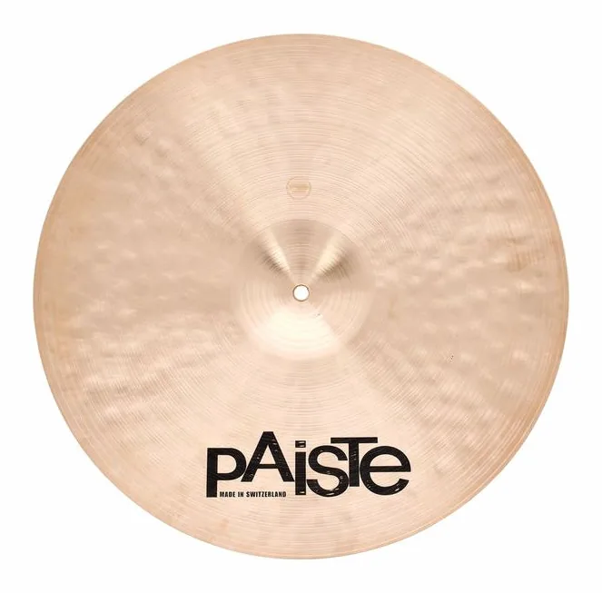 Paiste 19" Masters Dark Crash, vue de dessus, photo 2