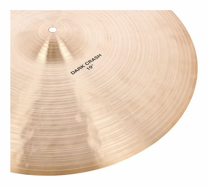 Paiste 19" Masters Dark Crash, vue de trois quarts, photo 4