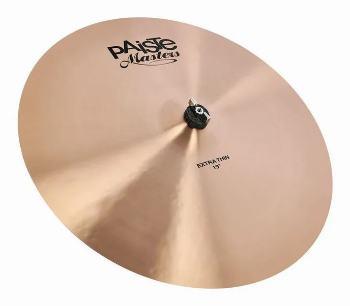 Paiste 19" Masters Extra Thin Crash, sur fond neutre