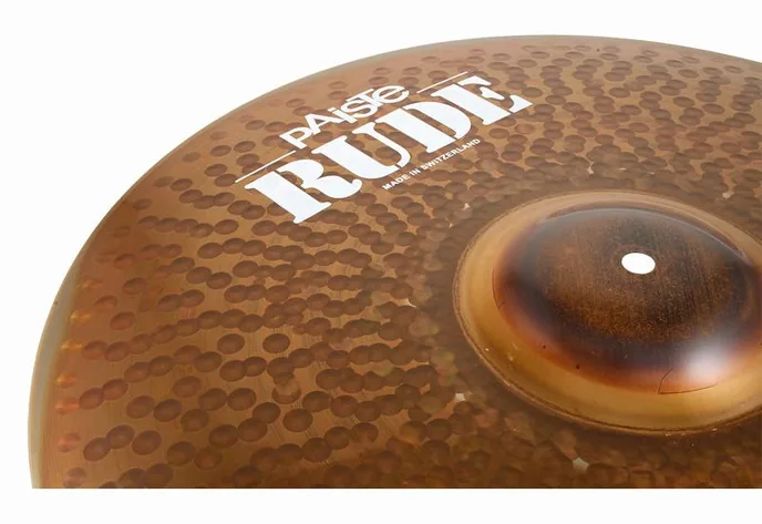Paiste 19" Rude Crash/Ride, vue de près, photo 3