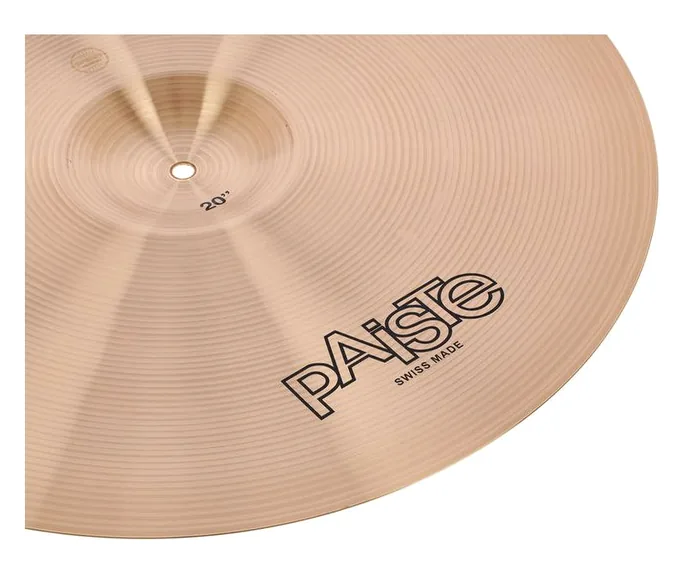 Paiste 20" 602 Medium Crash, vue de près, photo 4
