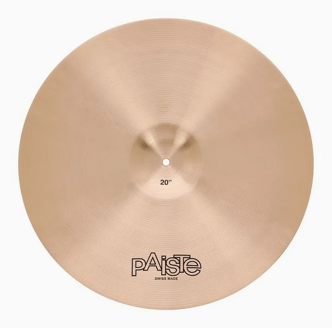 Paiste 20" 602 Paperthin Crash, vue de dessus, photo 2