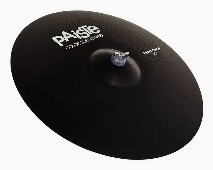 Paiste 20" 900 Color Heavy Crash BK, vue de près, de face