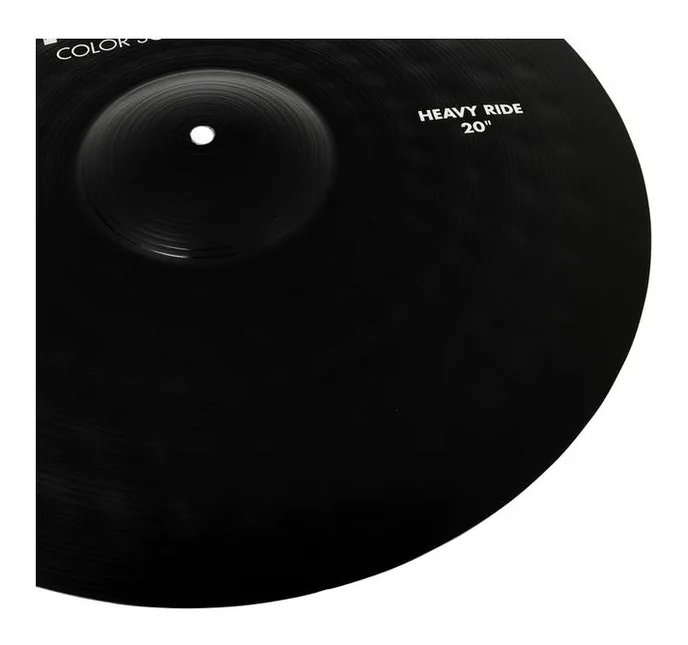Paiste 20" 900 Color Heavy Ride BK, vue de dessus, photo 4