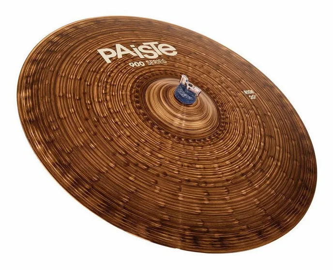 Paiste 20" 900 Series Ride, de face sur fond neutre