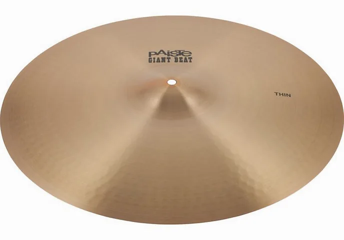 Paiste 20" Giant Beat Thin Crash, vue de près, de face