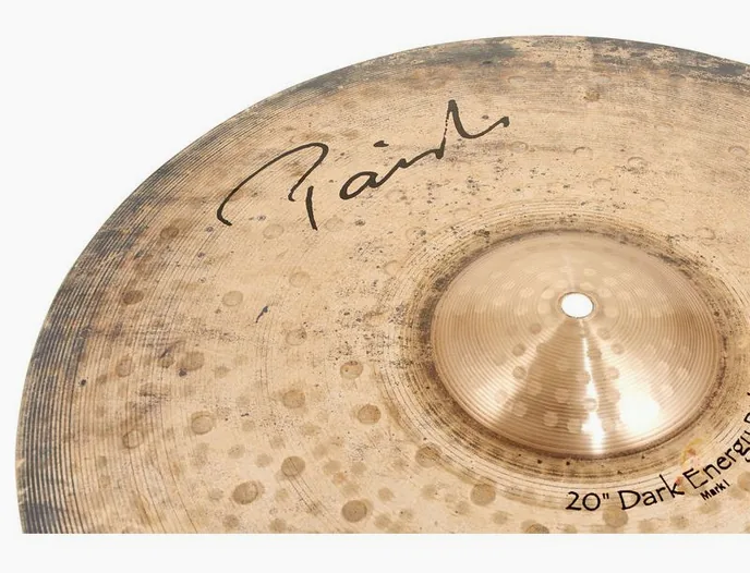 Paiste 20" Signature Dark Energy MK1, vue de trois quarts, photo 3