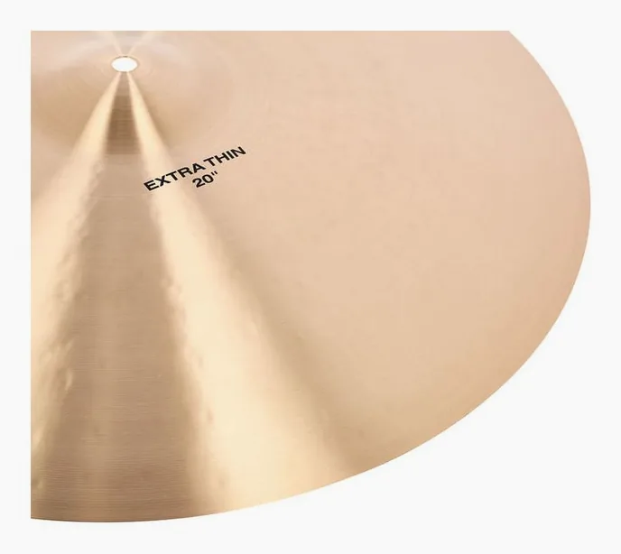 Paiste 20" Masters Extra Thin Crash, vue de près, photo 4