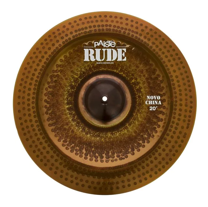 Paiste 20" Rude Novo China, vue de trois quarts, photo 2