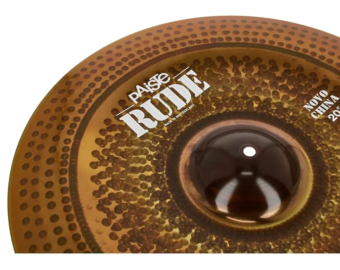 Paiste 20" Rude Novo China, vue de profil, photo 4