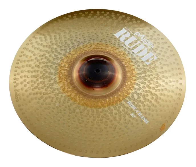 Paiste 20" Rude Crash/Ride, vue de près, de face