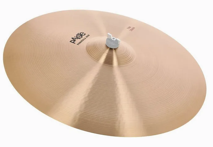 Paiste 20" Thin Crash 602 Series, de face sur fond neutre