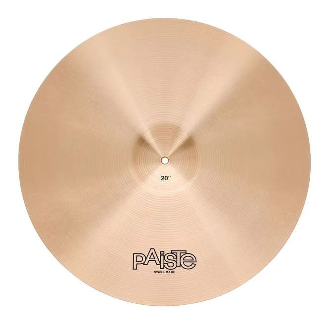 Paiste 20" Thin Crash 602 Series, vue de dessus, photo 2