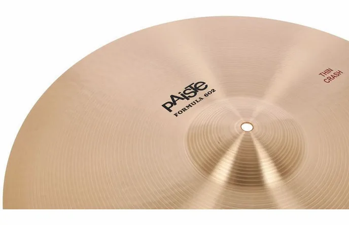Paiste 20" Thin Crash 602 Series, sur fond neutre, photo 3