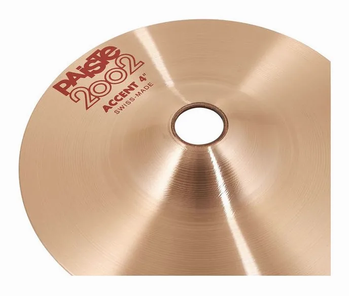 Paiste 2002 04" Accent Cymbal, vue de près, photo 3