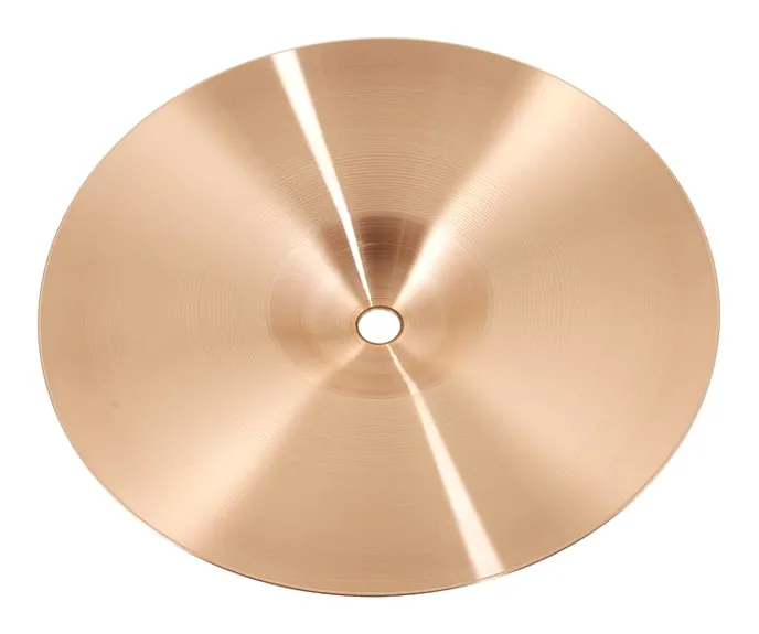 Paiste 2002 08" Accent Cymbal, vue de profil, photo 2