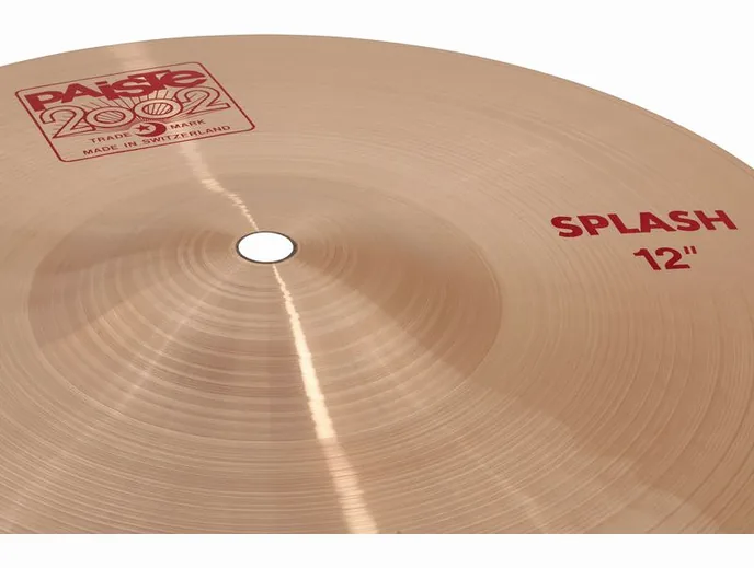 Paiste 2002 Classic 12" Splash, vue de près, photo 4