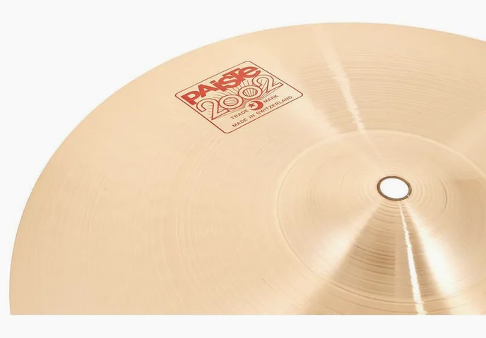 Paiste 2002 Classic 14" Crash, vue de dessus, photo 3