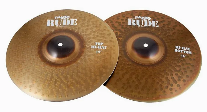 Paiste 14" Rude Hi-Hat, vue de face