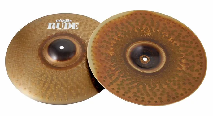 Paiste 14" Rude Hi-Hat, sur fond neutre, photo 2