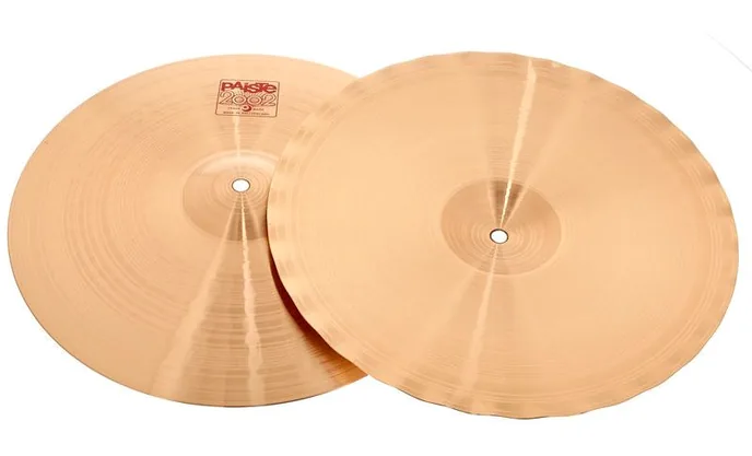 Paiste 2002 Classic 15" Sound Edge HH, vue de trois quarts, photo 3