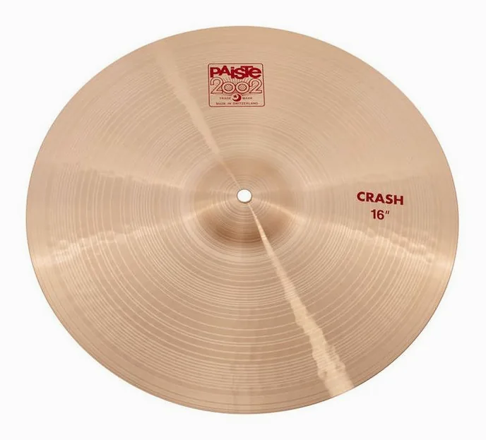 Paiste 2002 Classic 16" Crash, vue de face, photo 2