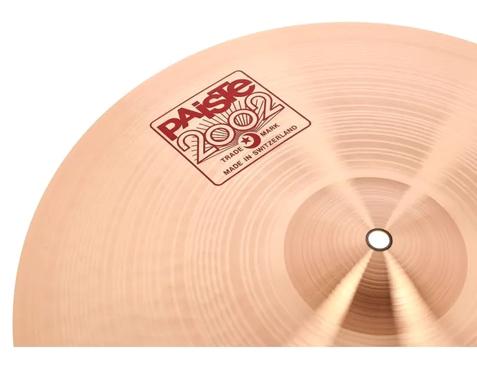 Paiste 2002 Classic 18" Crash, vue de profil, photo 3