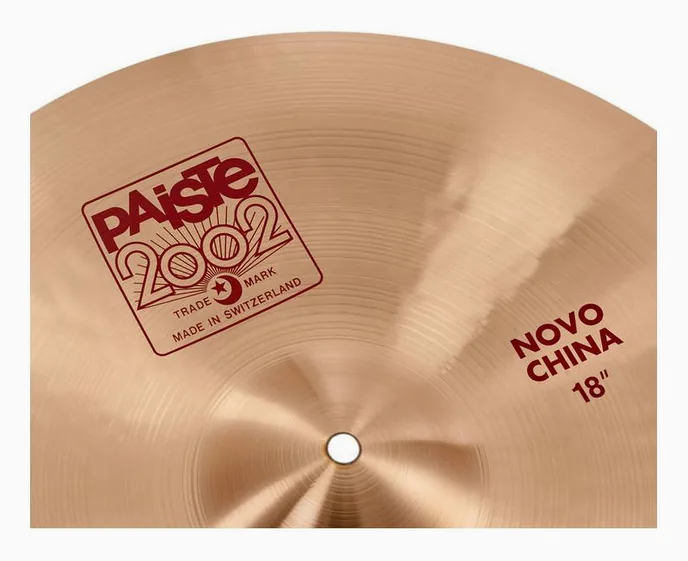 Paiste 2002 Classic 18" Novo China, vue de trois quarts, photo 4