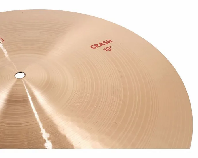 Paiste 2002 Classic 19" Crash, vue de profil, photo 4