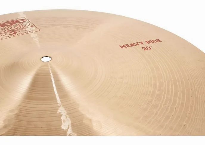 Paiste 2002 Classic 20" Heavy Ride, vue de trois quarts, photo 4