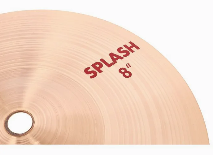 Paiste 2002 Classic 08" Splash, vue de dessus, photo 4