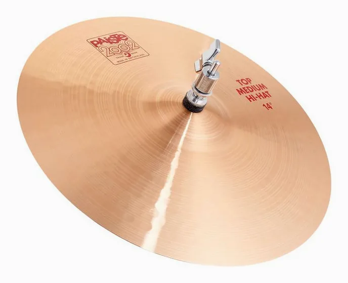 Paiste 2002 Classic 14" HiHat Top Med, vue de face