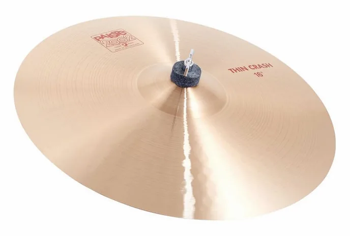 Paiste 2002 Classic 16" Thin Crash, vue de près, de face