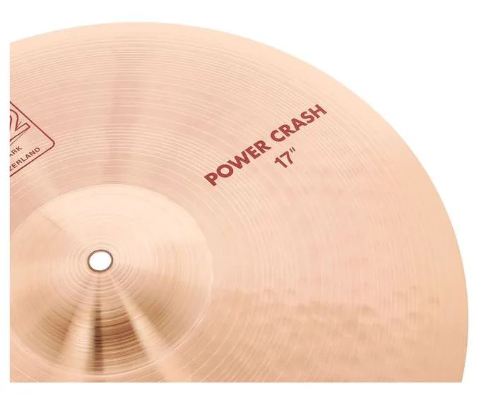 Paiste 2002 Classic 17" Power Crash, vue de trois quarts, photo 4