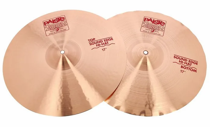 Paiste 2002 Classic 17" Sound Edge HH, vue de près, photo 2