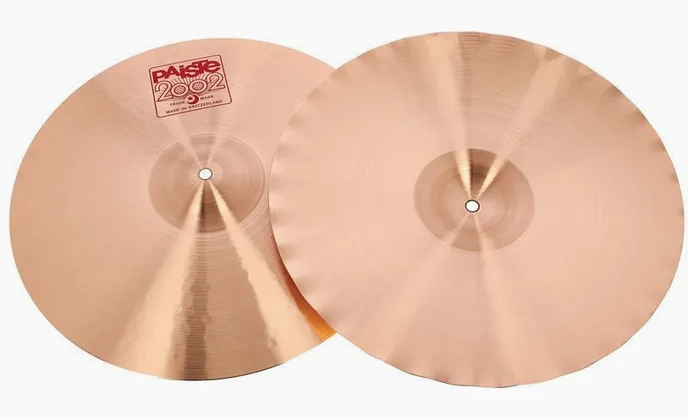 Paiste 2002 Classic 17" Sound Edge HH, vue de trois quarts, photo 3