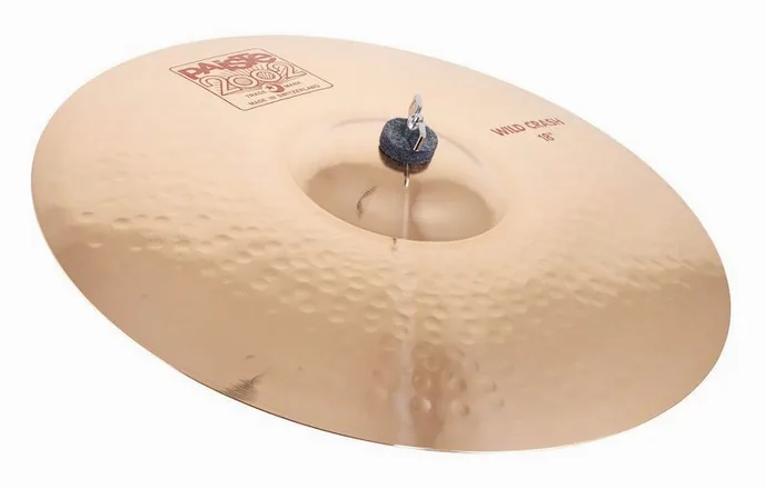 Paiste 2002 Classic 18" Wild Crash, vue de près, de face